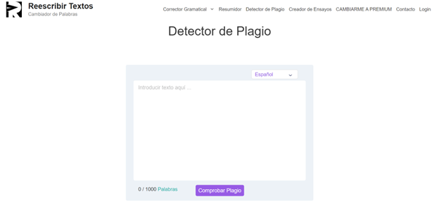 Detector de plagio