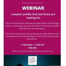 Webinar:  Lawyers’ profile that law firms are looking for​