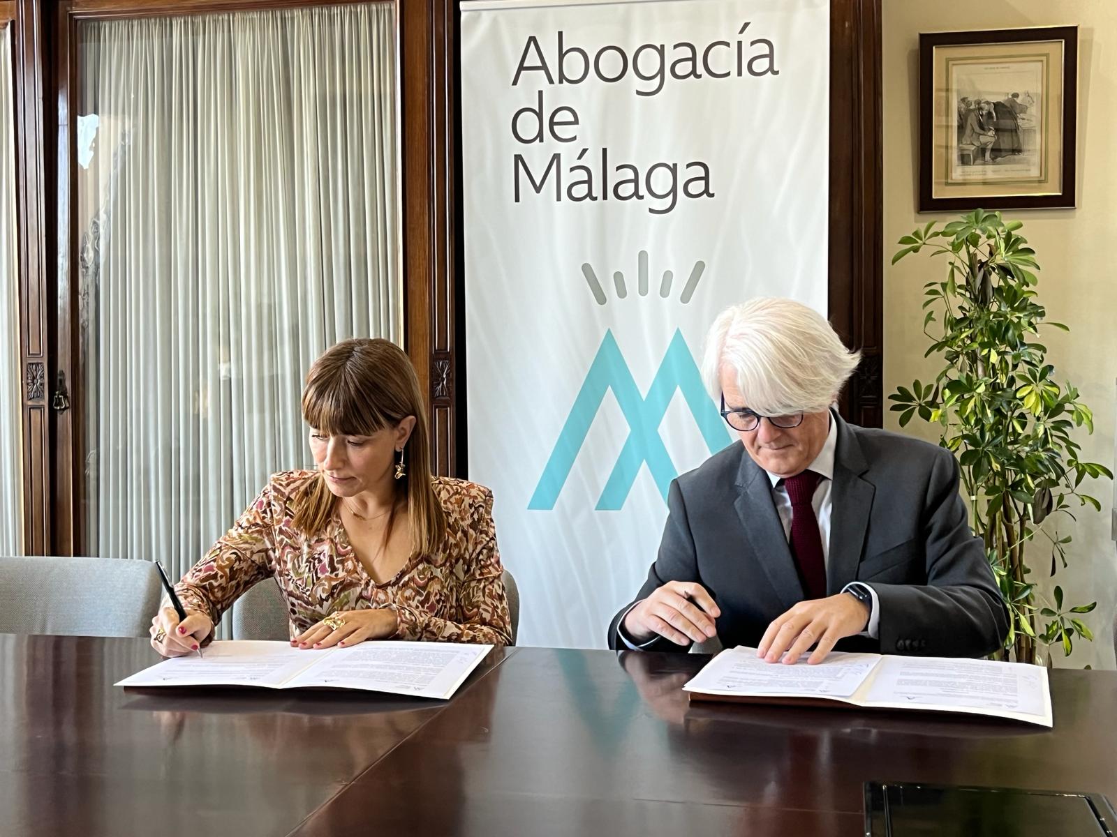 La Abogacía de Málaga firma un convenio de colaboración con la Junta de Andalucía para fomentar la Mediación Familiar