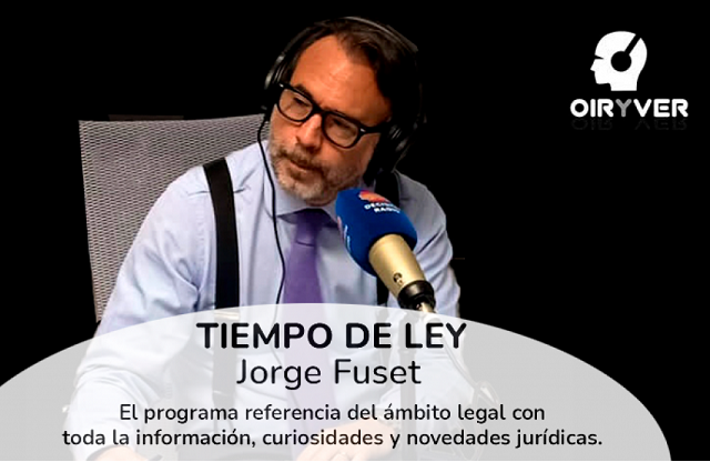 Tiempo de Ley, programa de 25/3/2024 [Podcast]: Fuset  entrevista a Santiago Gotor, notario y vicepresidente de la fundación Familia Catalana