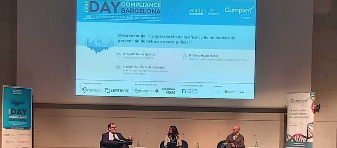 16 mayo | CUMPLEN celebra el One Day Compliance de Barcelona en el marco de su 10º aniversario #eventoslegales