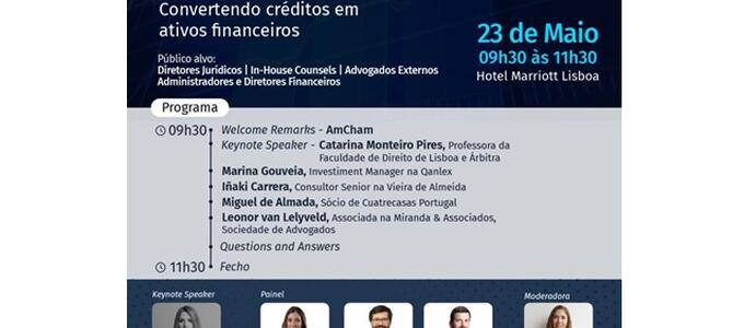 23 mayo | QANLEX y AmCham Portugal organizan panel de discusión sobre monetización de litigios para empresas en Lisboa