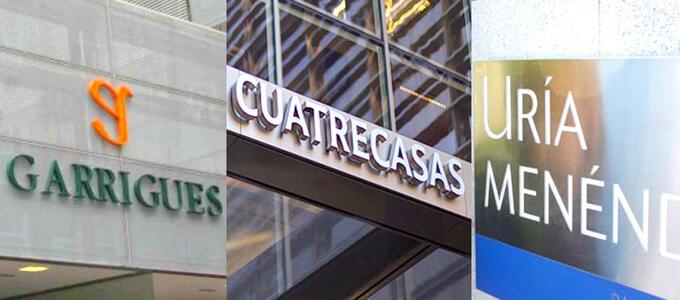 Garrigues, Uría Menéndez y Cuatrecasas  concentran más del 61% del recuerdo espontáneo del mercado jurídico español