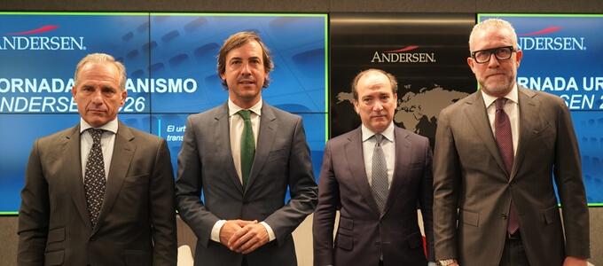 Debate en Andersen sobre los retos regulatorios del urbanismo en España que  reunió  a responsables públicos y expertos 