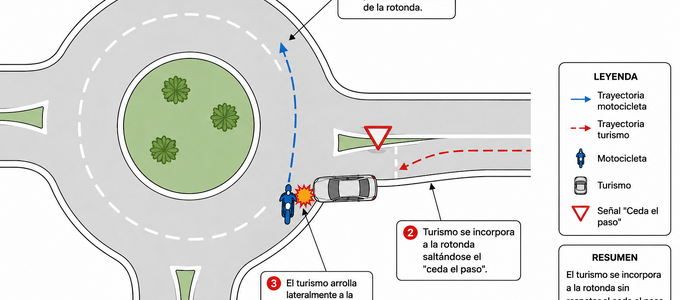 Accidente de moto en verano: una historia real y sus secuelas