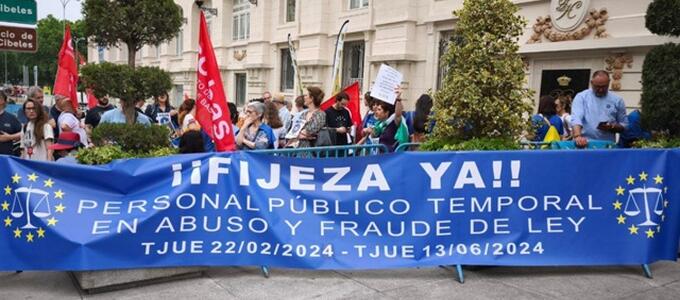 Colectivo de interinos denuncian que las negociaciones entre Gobierno y CCAA no afrontan la problemática de los profesionales en fraude o ya cesados