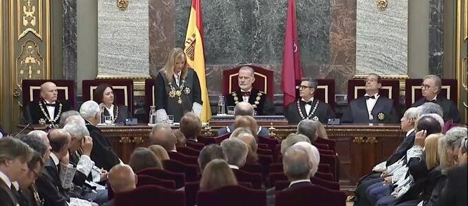 Perelló advierte, en la apertura del año judicial, que "cada vez que se ataca a un juez, se ataca al estado de Derecho"