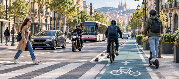 Tras la Semana Europea de la Movilidad: cómo están cambiando los accidentes urbanos en España