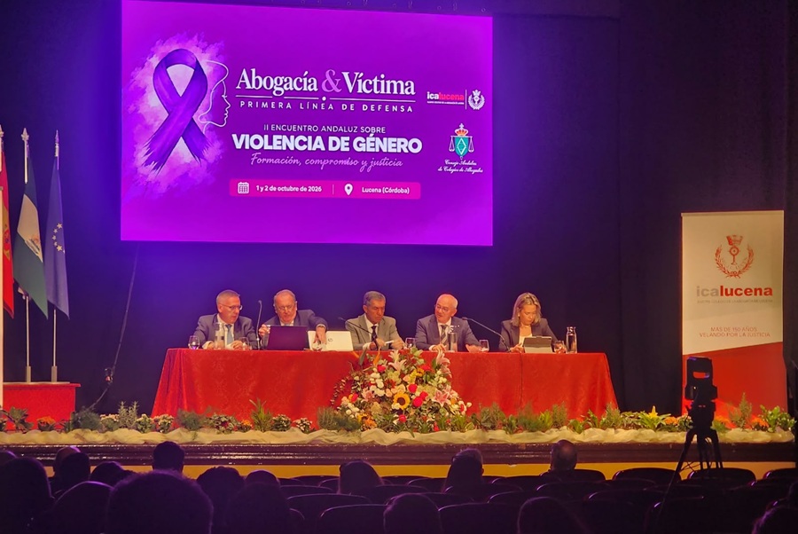 La Abogacía andaluza reclama unidad y cooperación para luchar contra la violencia de género