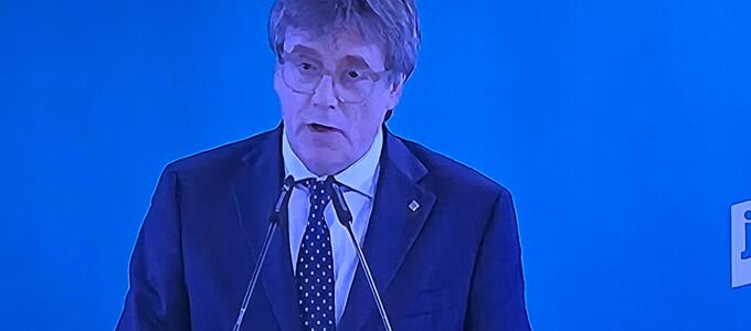 Puigdemont: la amnistía "no soluciona nada" en la relación entre España y Cataluña
