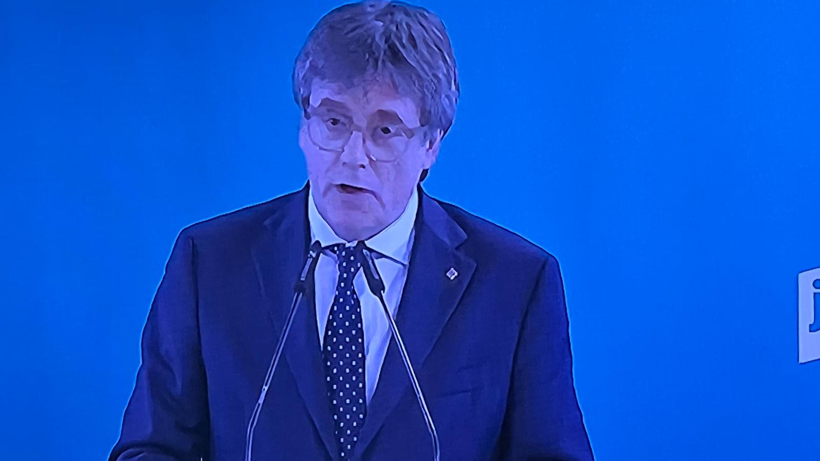 Puigdemont: la amnistía "no soluciona nada" en la relación entre España y Cataluña