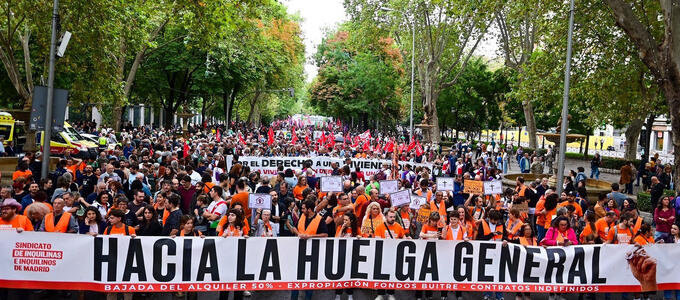 La huelga general que convocan UGT y CCOO el 11N suscita dudas entre el colectivo empresarial y otros sindicatos por su encaje jurídico