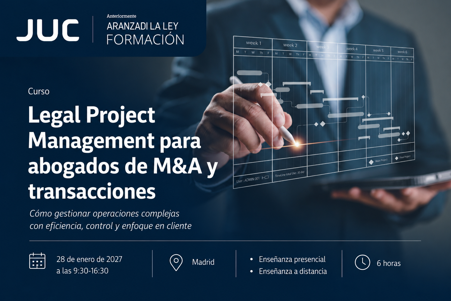 Mejora la gestión de operaciones complejas de M&A - Planificación, control y coordinación en transacciones