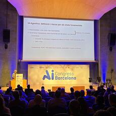 Meritxell Borràs reclama en el AI Congress Barcelona una estrategia coordinada ante los riesgos amplificados por la IA agéntica