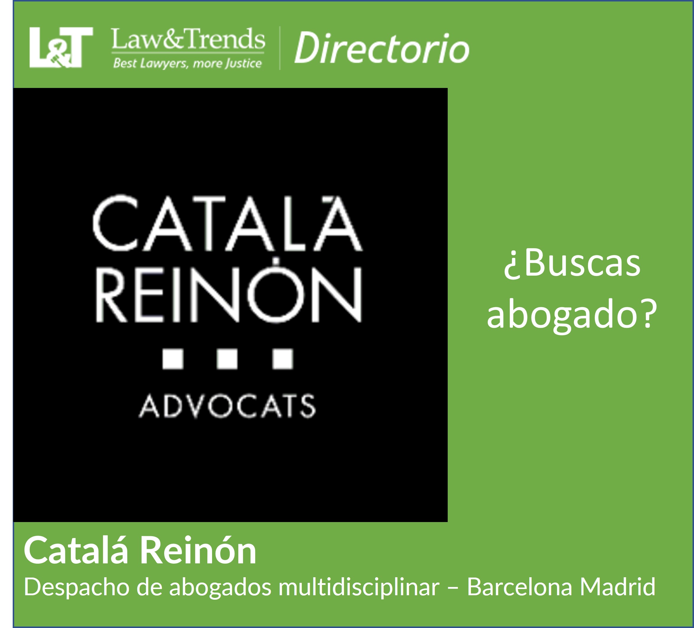 Catala abogados Madrid Barcelona
