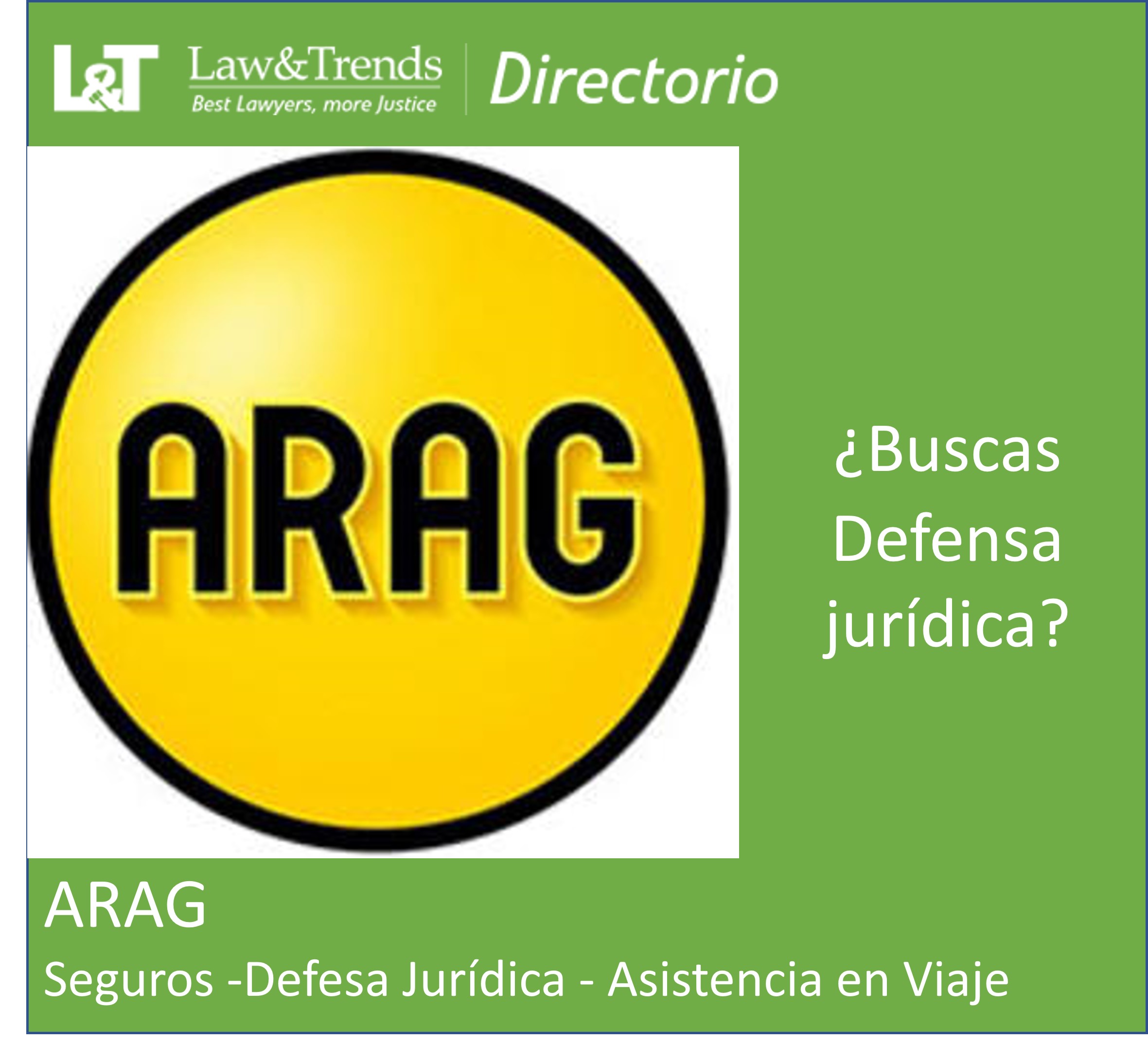 Arag defensa Jurídica abogados madrid
